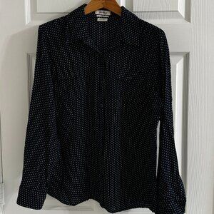 Van Heusen Women’s Classic Fit Button-Down Shirt, Size XL